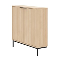 Slim 2-Door Storage Console