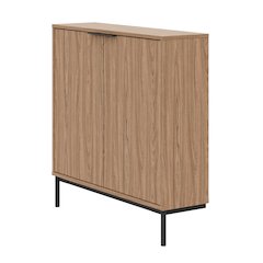 Slim 2-Door Storage Console
