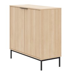 Slim 2-Door Storage Cabinet