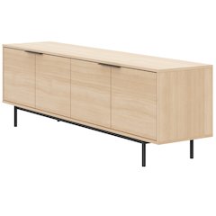Hamilton 70” TV Stand with 4 Storage Cabinets