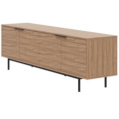 Hamilton 70” TV Stand with 4 Storage Cabinets
