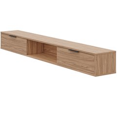 Slim 72” Wall-mounted TV Stand with 2 Storage Cabinets