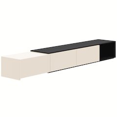 Arlo Extendable TV Console – Black