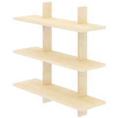 Modular wall shelving system