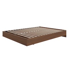 Platform Bed Frame, Full|Walnut