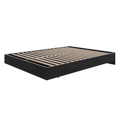 Platform Bed Frame, Queen|Black