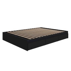 3-Drawer Storage Bed Frame, Full|Black