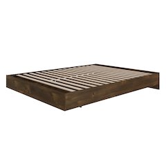 Platform Bed Frame, Full|Truffle