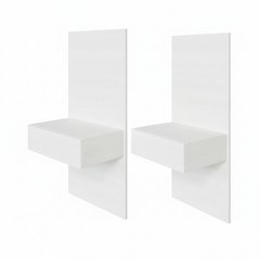 Milano Floating Nightstand Extension Panel Set of 2