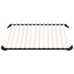 Bed Slat Replacement Board and Rails Black Color
