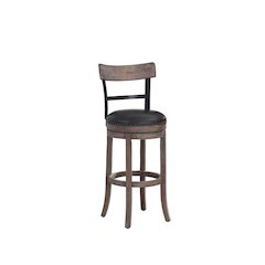 Taranto 26" Bar Swivel Stool - Washed Brown