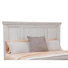 Salter Path 6/6 Panel Headboard - White Grain