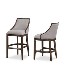 Brewer 30" Stool - Drift Brown