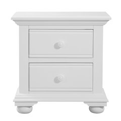 Cottage Traditions 2-Drawer Nightstand - White Cottage