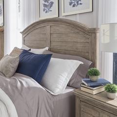 Meadowbrook 6/6 Arched Panel Headboard - Whitewash