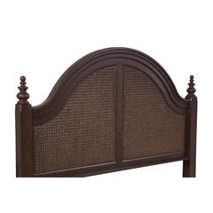 Rodanthe 5/0 Poster Woven Headboard - Cherry Brunette