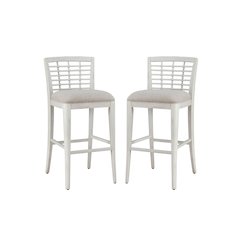 Beach Comber Bar Stool - Set of 2 - White