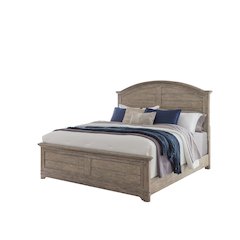 Meadowbrook Arched King Bed - Sand