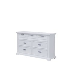 Heritage Coast 7-Drawer Dresser - Coastal White