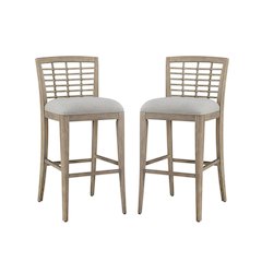 Beach Comber Bar Stool - Set of 2 - Brown