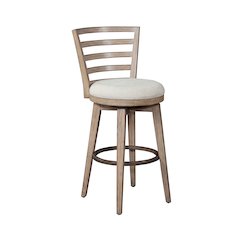 Meadowbrook Bar Height Swivel Stool - Brown