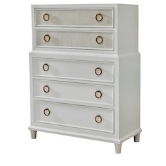 Switchgrass Chest - White