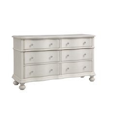 Rodanthe 6-Drawer Dresser - Dove White