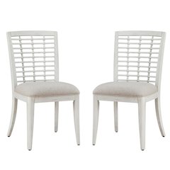 Beach Comber Side Chair - Set of 2 - White