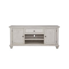 Sedona 66" Entertainment Console - Cobblestone White