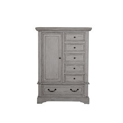 Stonebrook Gentleman's Chest - Light Distressed Antique Gray