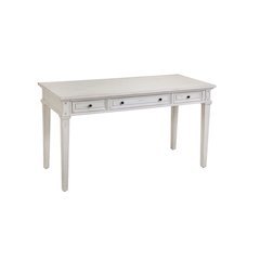 Sedona 54" Writing Desk - Cobblestone White