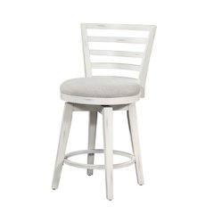 Meadowbrook Counter Height Swivel Stool - Whitewashed