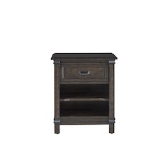Farmwood 1-Drawer Nightstand - Whiskey Barrell