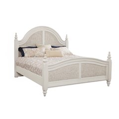 Rodanthe Queen Woven Bed - Dove White