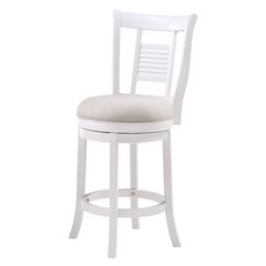 Palmer 26" Swivel Stool - Antique White