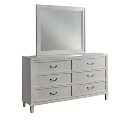 Dunescape Dresser with Mirror - White