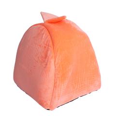 Cat Bed Orange And Ivory