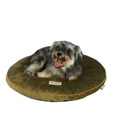 Pet Bed Pad With Poly Fill Cushion In Sage Green