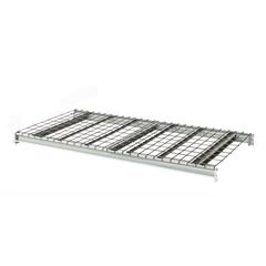 Bulk Rack Additional Level 96"W x 36"D 707 Marine Blue Uprights / 711 Light Gray Beams 1 Level  Includes waterfall wire deck