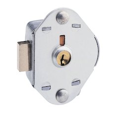 Master Lock Built-in Grovved Key Lock for use on all locker doors except single-point with recessed handles