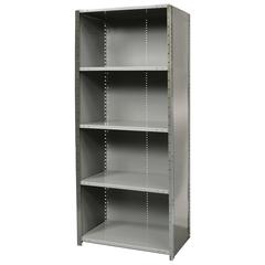 Hallowell Hi-Tech Free Standing Shelving 725 Dark Gray