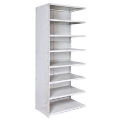 MedSafe Antimicrobial Hi-Tech Shelving 711 Light Gray