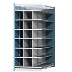 Hallowell Deep Bin Shelving 707 Marine Blue Posts Sides