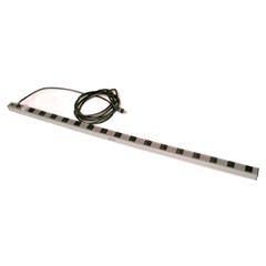 Fort Knox Electrical Strip, 60"W x 2"D x 2"H, Silver