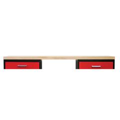 Laminated Hardwood Workbench Top, 72"W x 24"D x 1.75"H, Natural