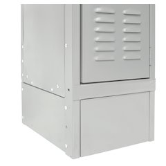 Hallowell Closed Side Base 18"D x 6"H 711 Light Gray