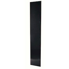 Hallowell Universal End Panel 12"D x 72"H 708 Black