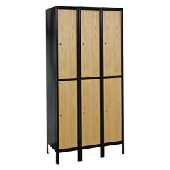 Hallowell Metal-Wood Hybrid Locker