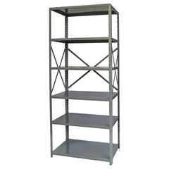 Hallowell Hi-Tech Free Standing Shelving 725 Dark Gray