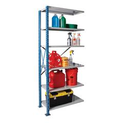 Hallowell H-Post High Capacity Shelving 707 Marine Blue Posts Side Sway Braces